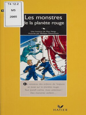 cover image of Les Monstres de la planète rouge